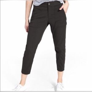 Athleta Trekkie Cropped Hiking Pants – Black – Size 6
